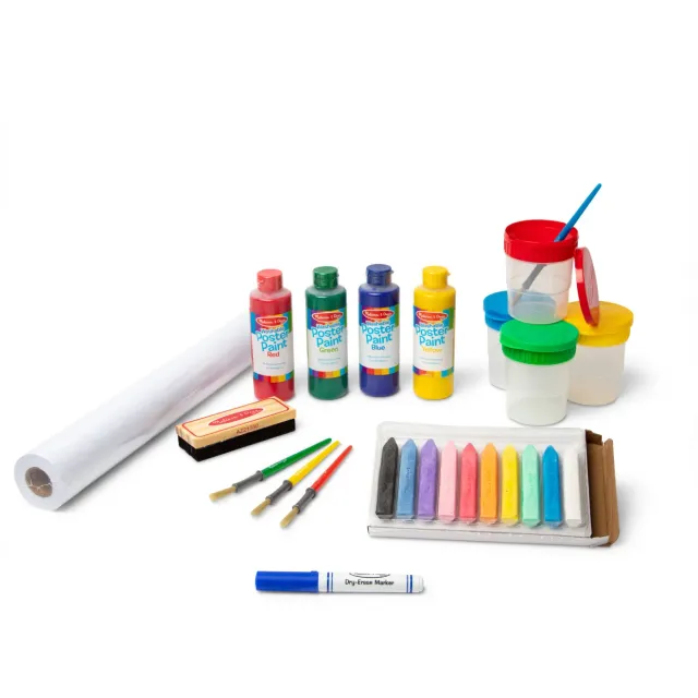 Melissa & Doug Easel Companion Malset Staffelei Zubehör