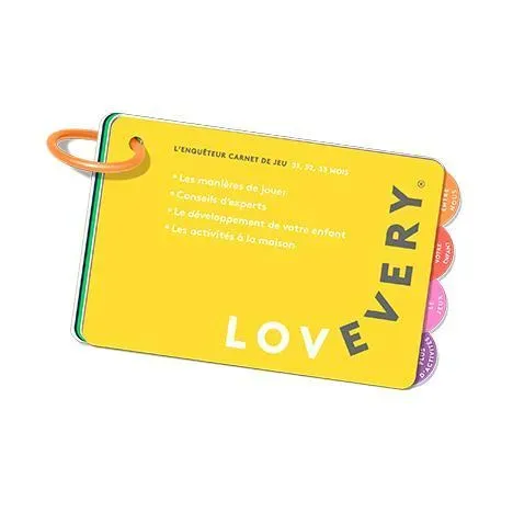 Lovevery Researcher Play Guide 31-33 Spielanleitung Französisch