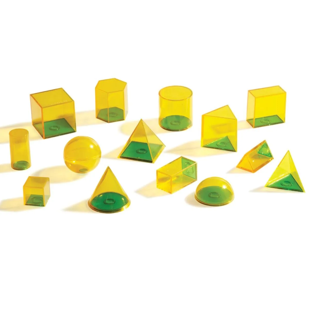 Learning Resources Relational GeoSolids Körper Set 14-teilig Volumen