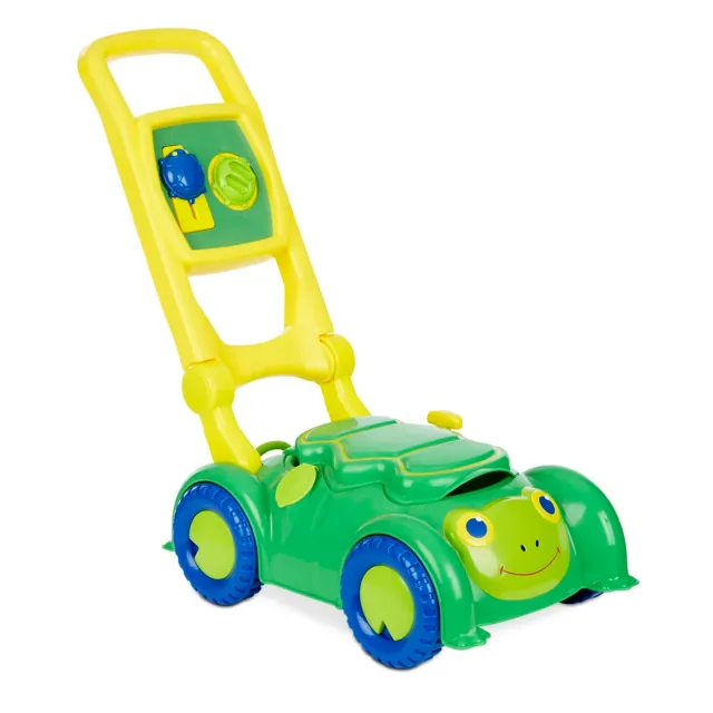 Melissa & Doug Snappy Turtle Mower Spielrasenmäher Motorgeräusch
