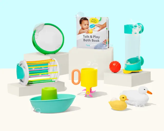 Lovevery Bath Set Badeset deutsch für Babys