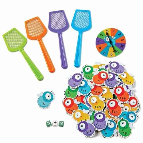 Learning Resources Mathe-Insel Rechenspiel Addition Subtraktion ab 6 Jahre