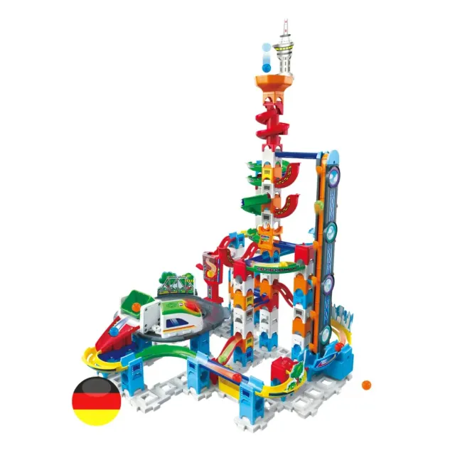 VTech Marble Rush Super Sky Tower XL300 E Kugelbahn 143 Teile
