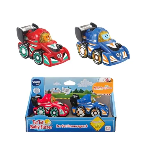 VTech Tut Tut Baby Flitzer 2er Set Spielautos Rennwagen Musik