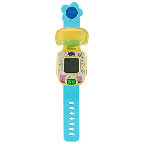 VTech 80-526064 Peppas Lernuhr Blau Kinderuhr digital