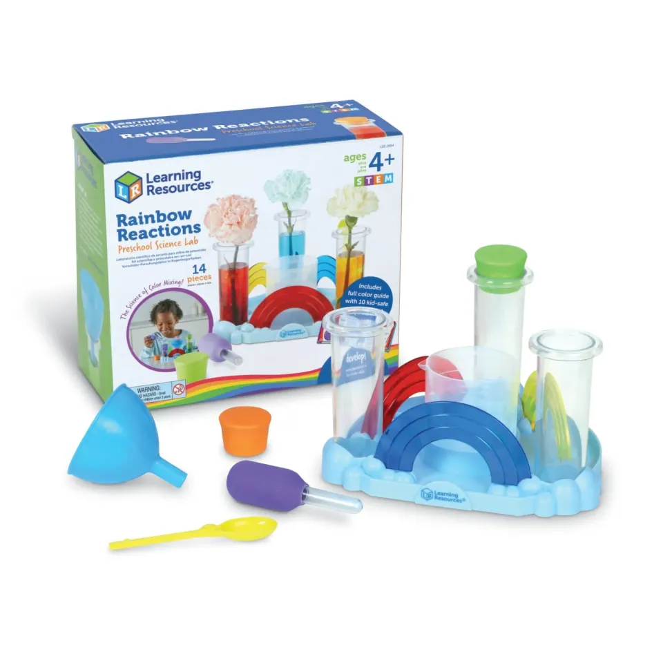 Learning Resources Regenbogen-Forschungslabor Experiment 14-tlg.