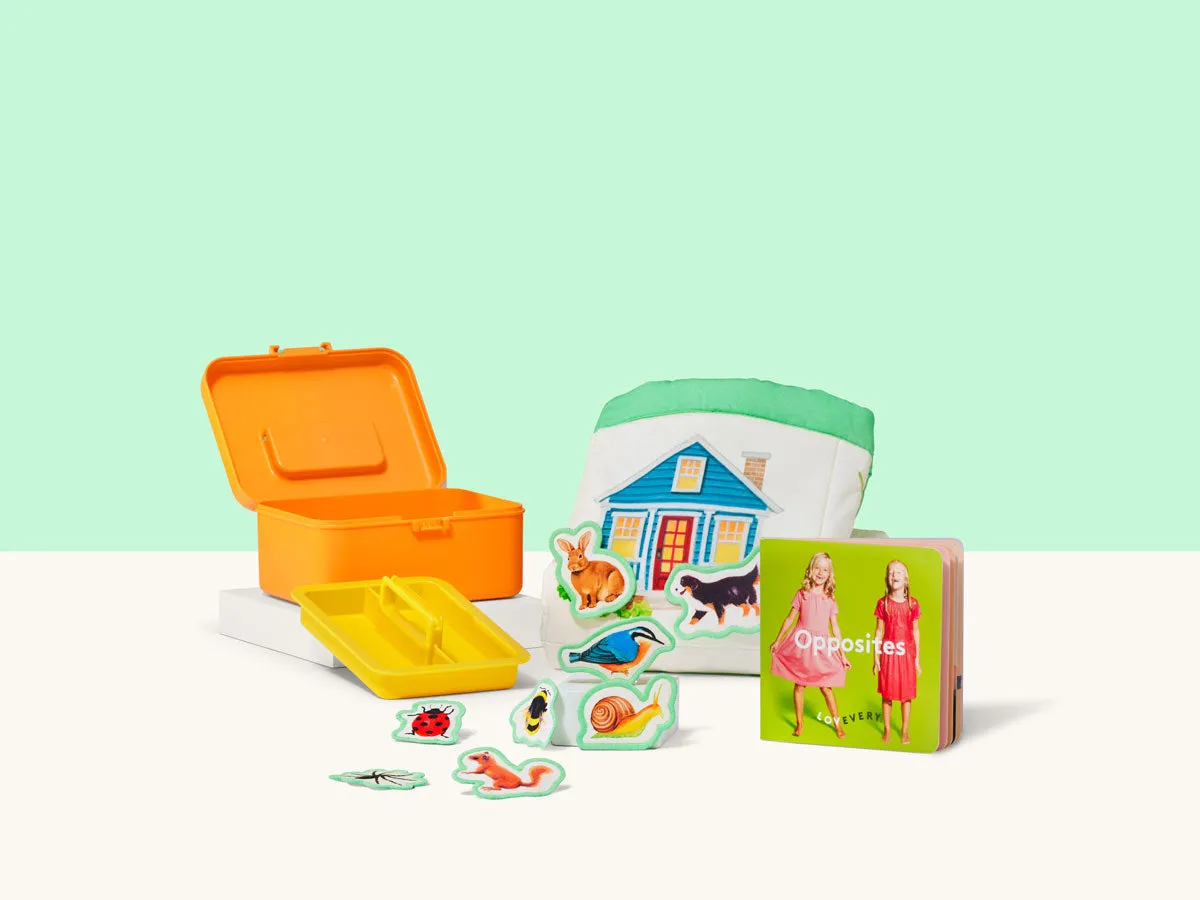 Lovevery Sort & Match Mini Kit Lernspiel Sortieren