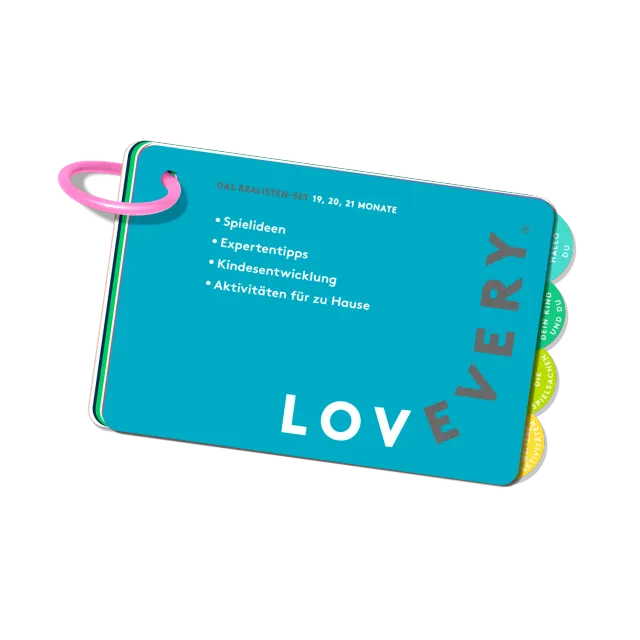Lovevery Realist Spielguide 19-21 Monate Deutsch