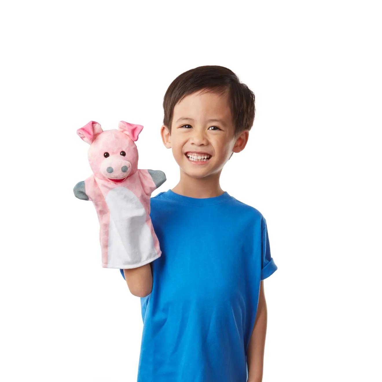 Melissa & Doug Barn Buddies Handpuppen Bauernhof 6-teilig Plüsch