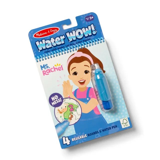 Melissa & Doug Water Wow Ms. Rachel Malbuch Find Count