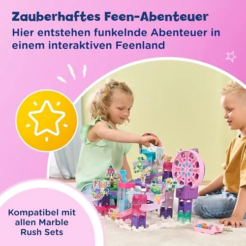 VTech Marble Rush Fairy Garden M500 Kugelbahn Set 78-teilig