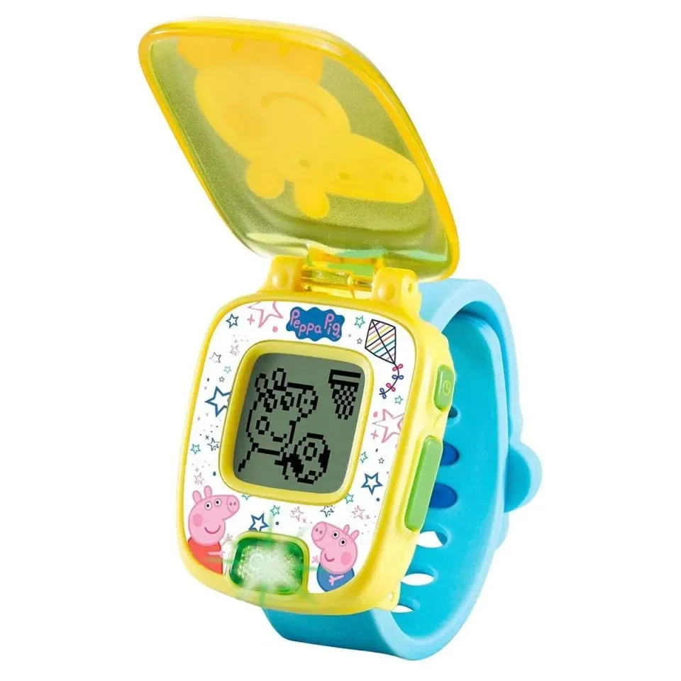 VTech 80-526064 Peppas Lernuhr Blau Kinderuhr digital