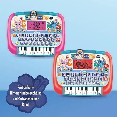 VTech Stitch Lerntablet 80-586104 Klavier 4-7 Jahre