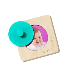 Lovevery Play Kits First Puzzle Base Puzzle-Unterlage Holz