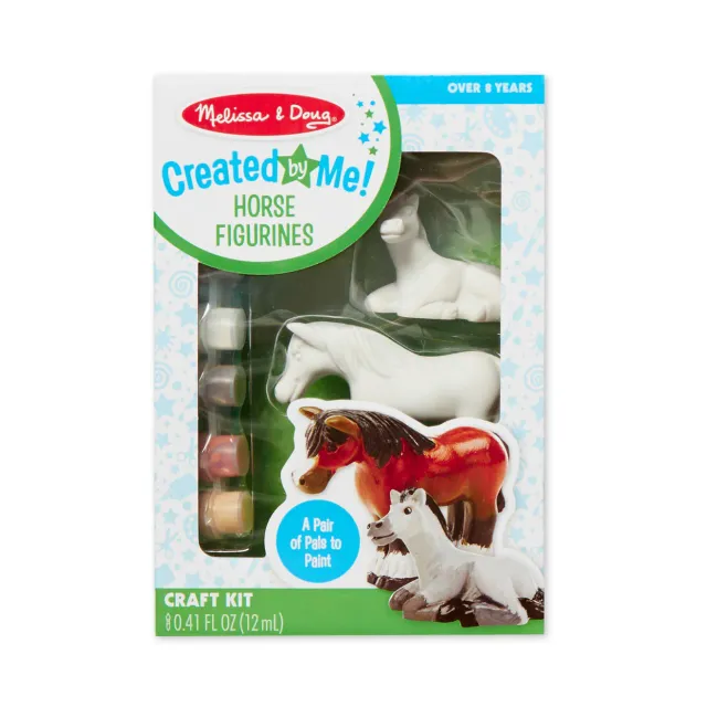 Melissa & Doug Created by Me Bastelset Pferde Figuren