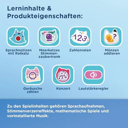 VTech Gabby's Dollhouse Katzentagebuch Zahlenpasswort