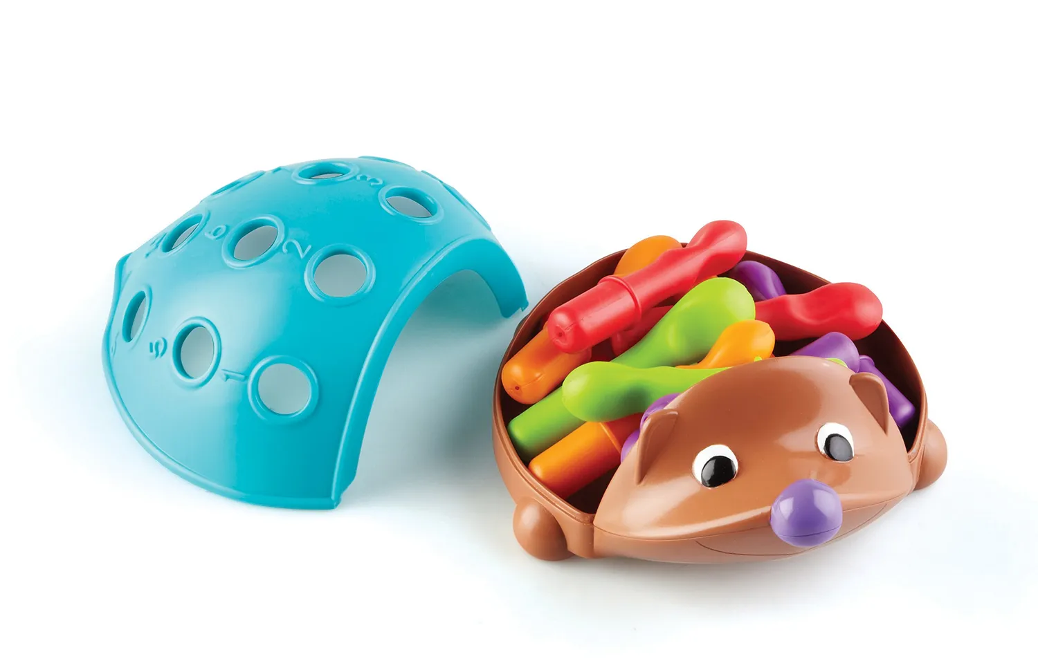Learning Resources Spike der Igel Motorikspielzeug blau 12-teilig