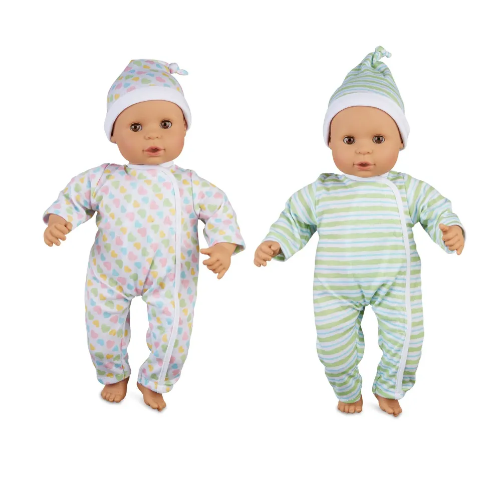 Melissa & Doug Mine to Love Twins Puppen 38cm Zwillinge