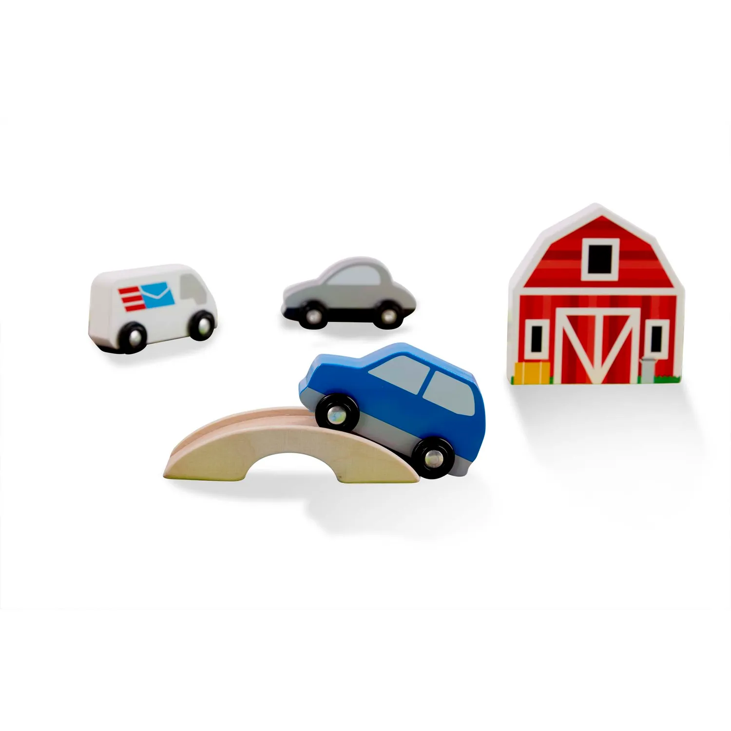 Melissa & Doug Deluxe Road Rug Spielteppich 49-tlg