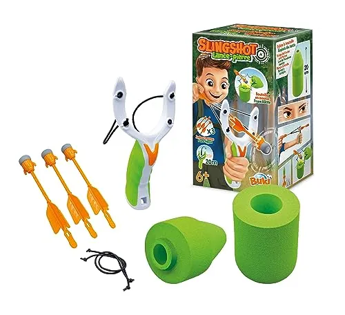 Buki BN017 Steinschleuder Outdoor-Set Schaumziel Pfeile