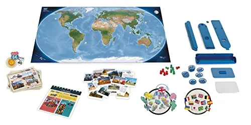 Buki France 7346EN Magnet Weltkarte 70 cm englisch
