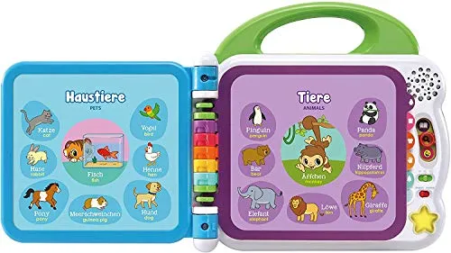 VTech Mein 100-Wörter-Buch Bilderbuch Deutsch-Englisch
