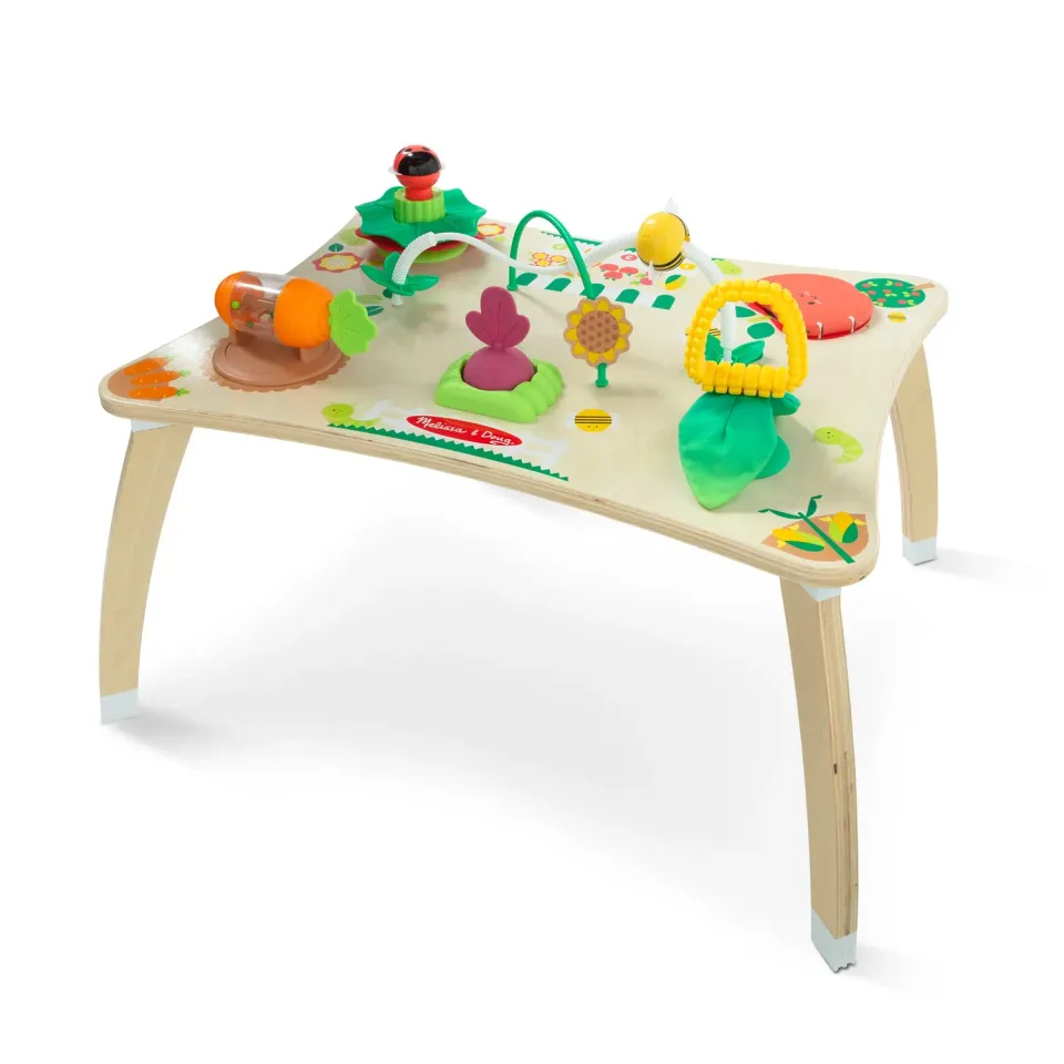 Melissa & Doug Farmers Market Aktivitätscenter Holz Baby 3in1