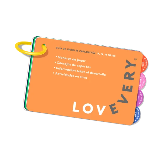 Lovevery Play Guide 13-15 Monate Spielanleitung Spanisch