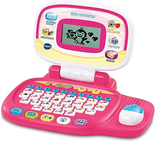 VTech Mein Lernlaptop Kinderlaptop Orange 30 Spiele