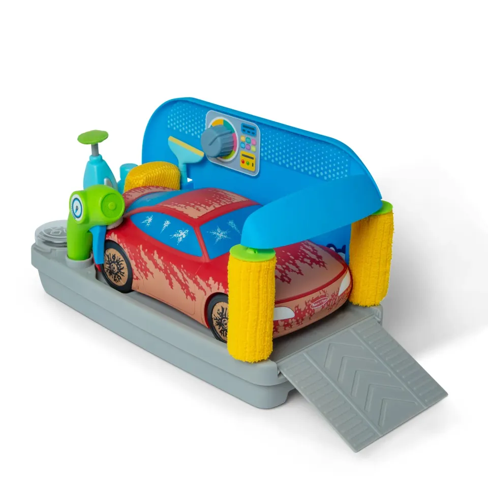 Melissa & Doug Spray & Shine Autowaschanlage Spielset Auto