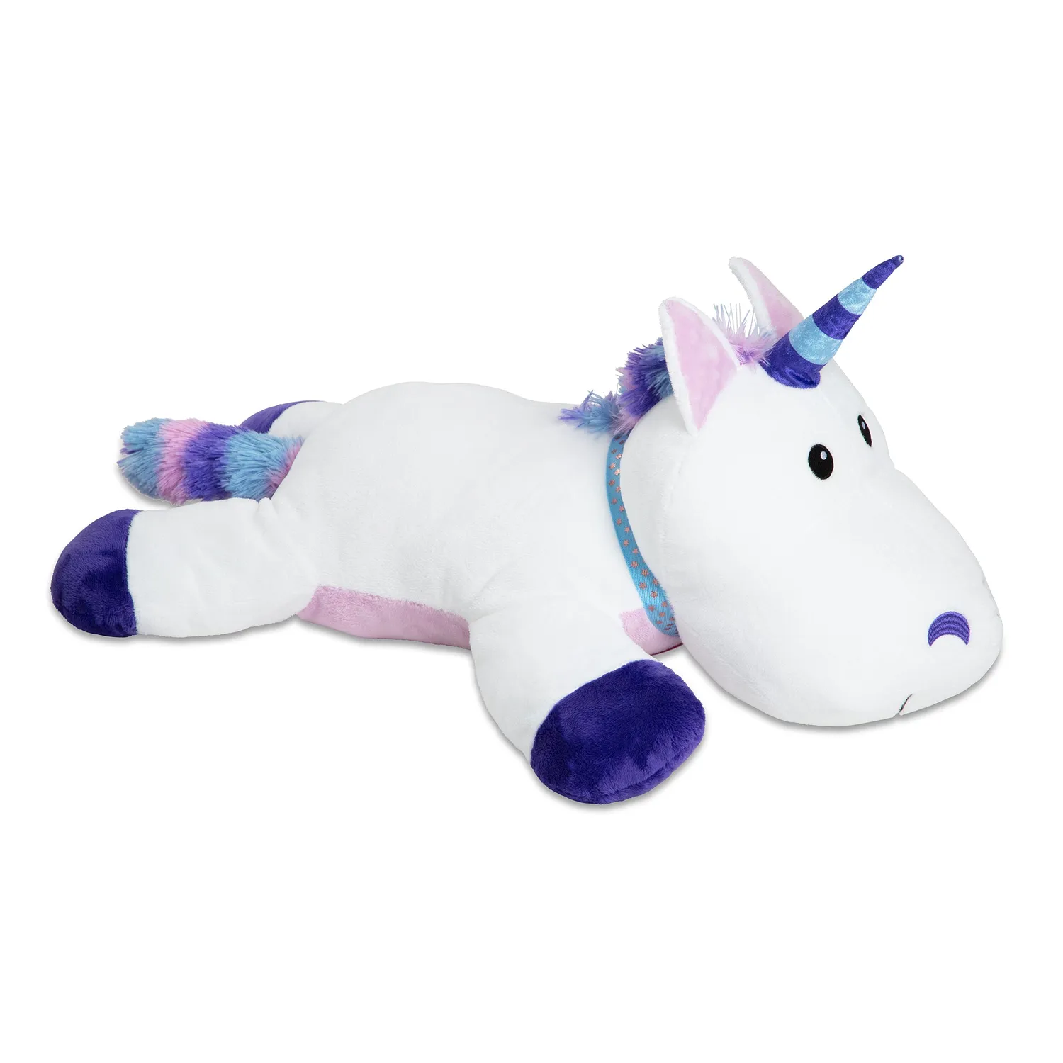 Melissa & Doug Cuddle Unicorn Plüschtier Jumbo weiß 70 cm