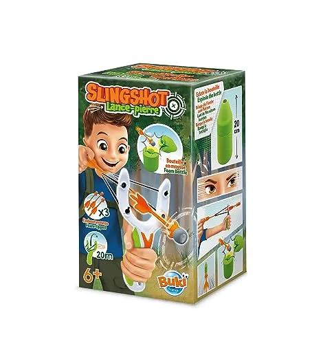 Buki BN017 Steinschleuder Outdoor-Set Schaumziel Pfeile
