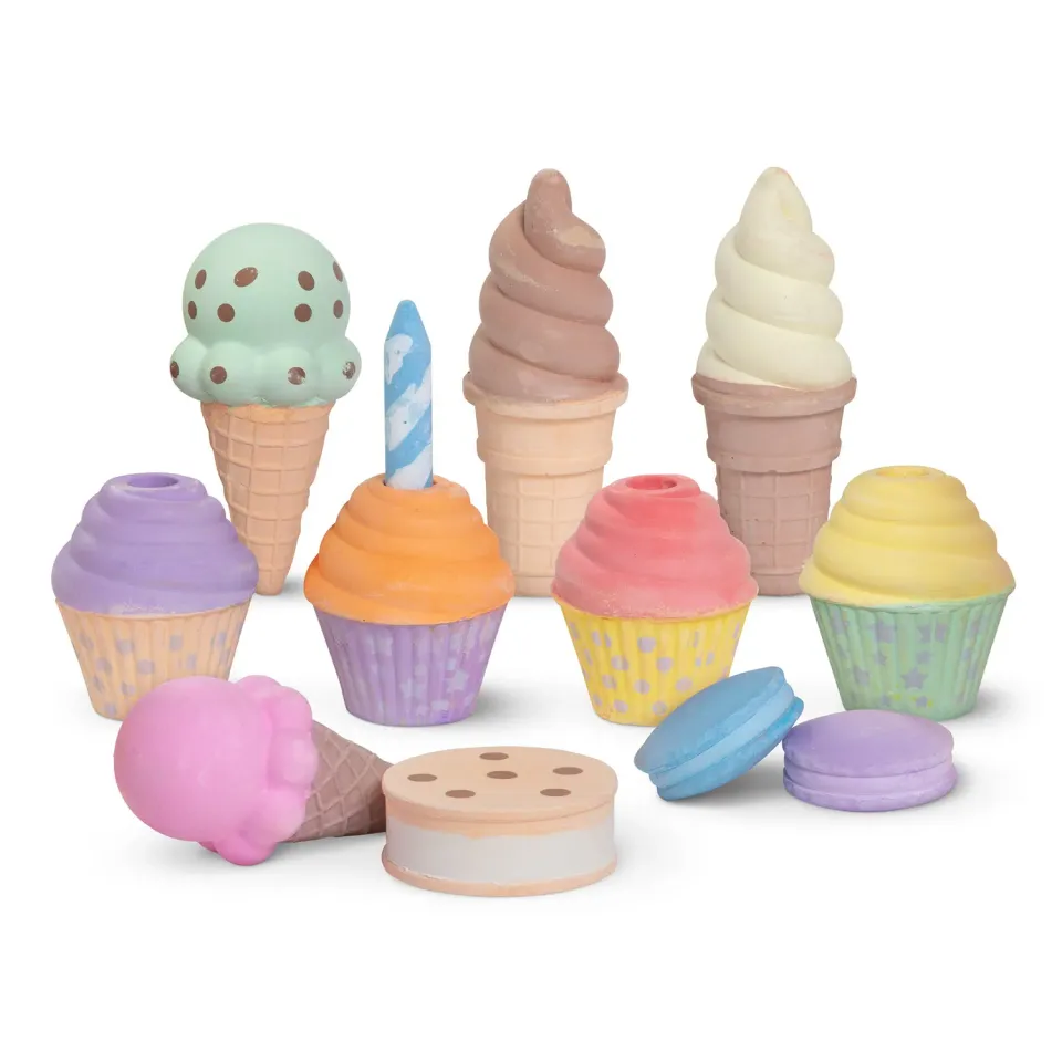 Melissa & Doug Sweet Treats Kreide-Set Eis 12-teilig