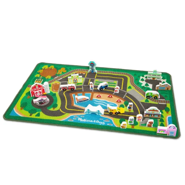 Melissa Doug PAW Patrol Adventure Bay Spielteppich 21 Figuren