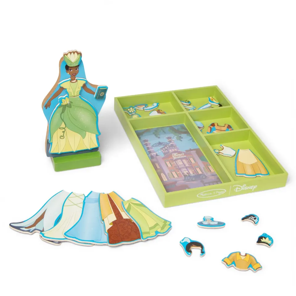 Melissa & Doug Disney Tiana Magnetspiel Holz 30-tlg ab 3 J