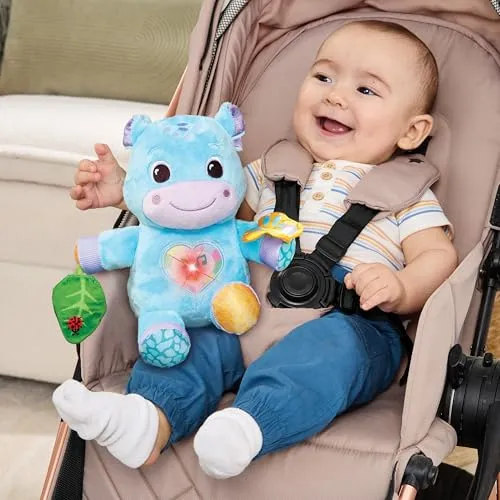 VTech Baby Flusspferd Kuscheltier 3-36 Monate mit Musik
