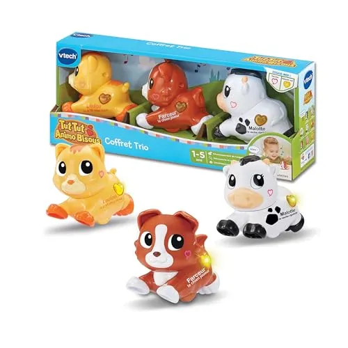 VTech Tut Tut Animo Bisous Trio Rolltiere französisch