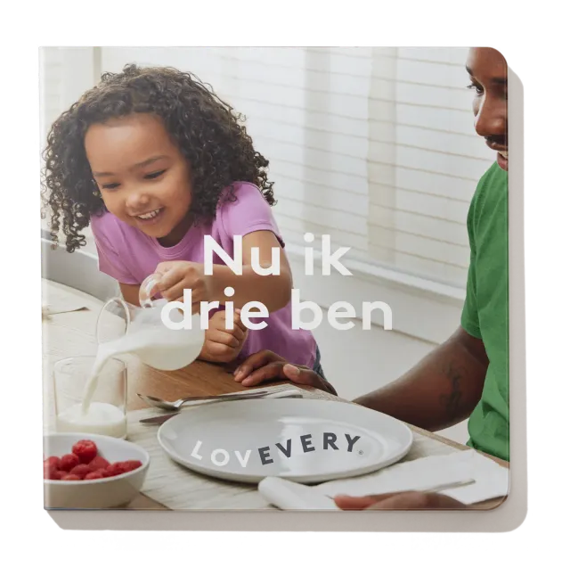 Lovevery Play Kits Bilderbuch Nu ik drie ben ab 3 Jahren