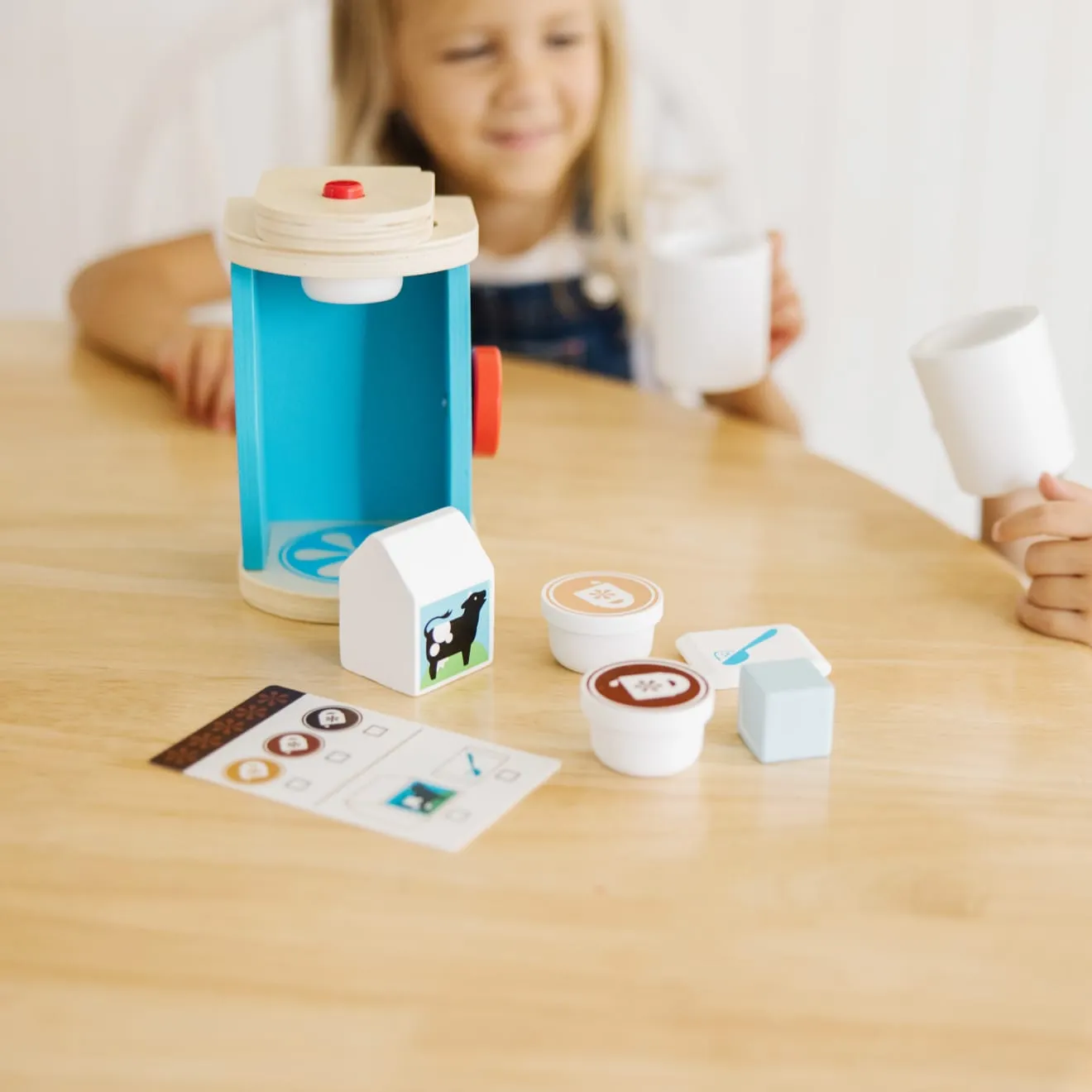 Melissa & Doug Brew & Serve Kaffee Set Holz 11-teilig