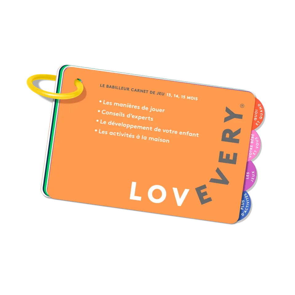 Lovevery The Play Kits Monate 13-15 Spielanleitung Französisch
