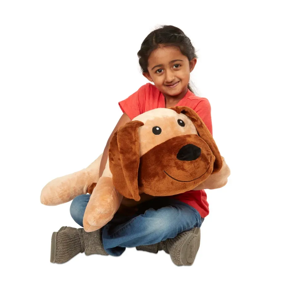 Melissa & Doug Cuddle Dog Plüschtier Jumbo Hund 70 cm