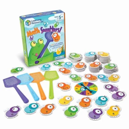 Learning Resources Mathe-Insel Rechenspiel Addition Subtraktion ab 6 Jahre