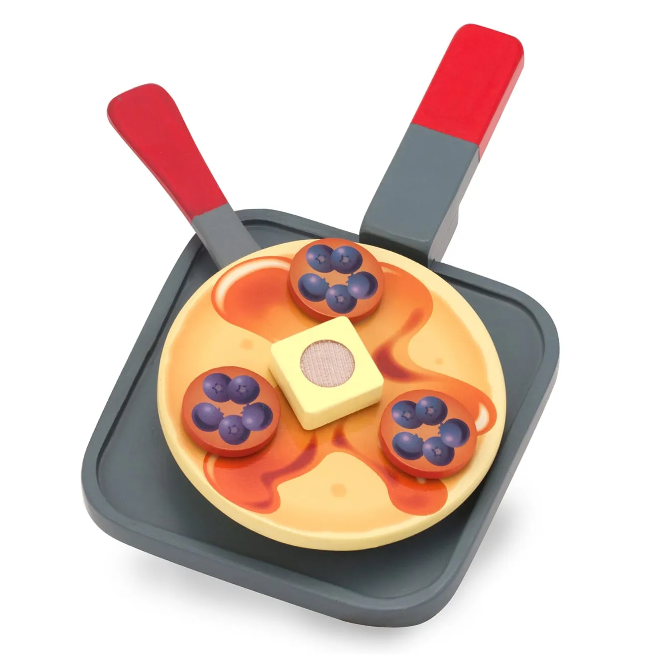 Melissa & Doug Flip & Serve Pancake Set Pfannkuchen Holz