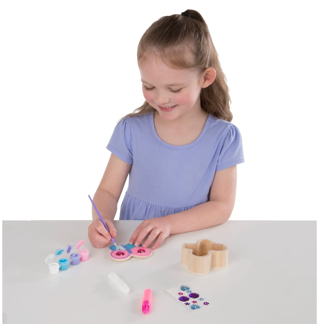 Melissa & Doug Butterfly Box Holz Bastelset Schmetterling