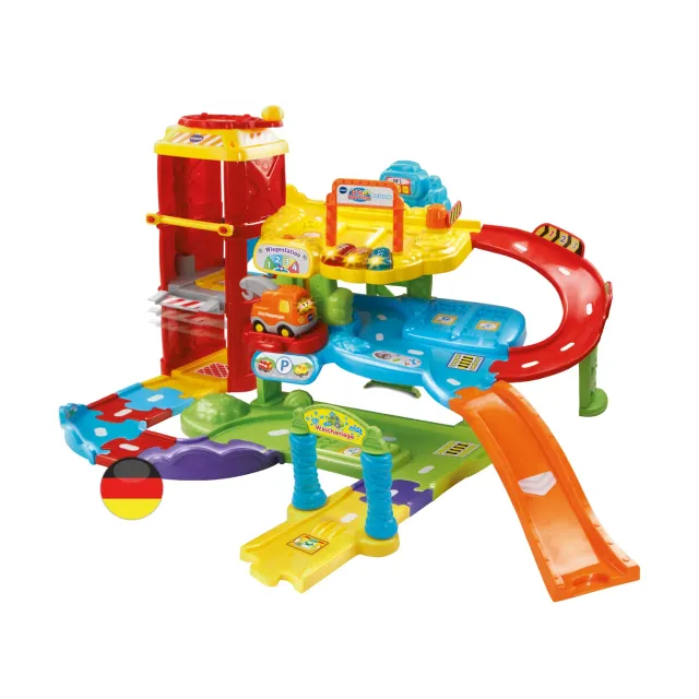 Vtech Tut Tut Baby Flitzer Parkgarage Spielzeug mit Abschleppwagen