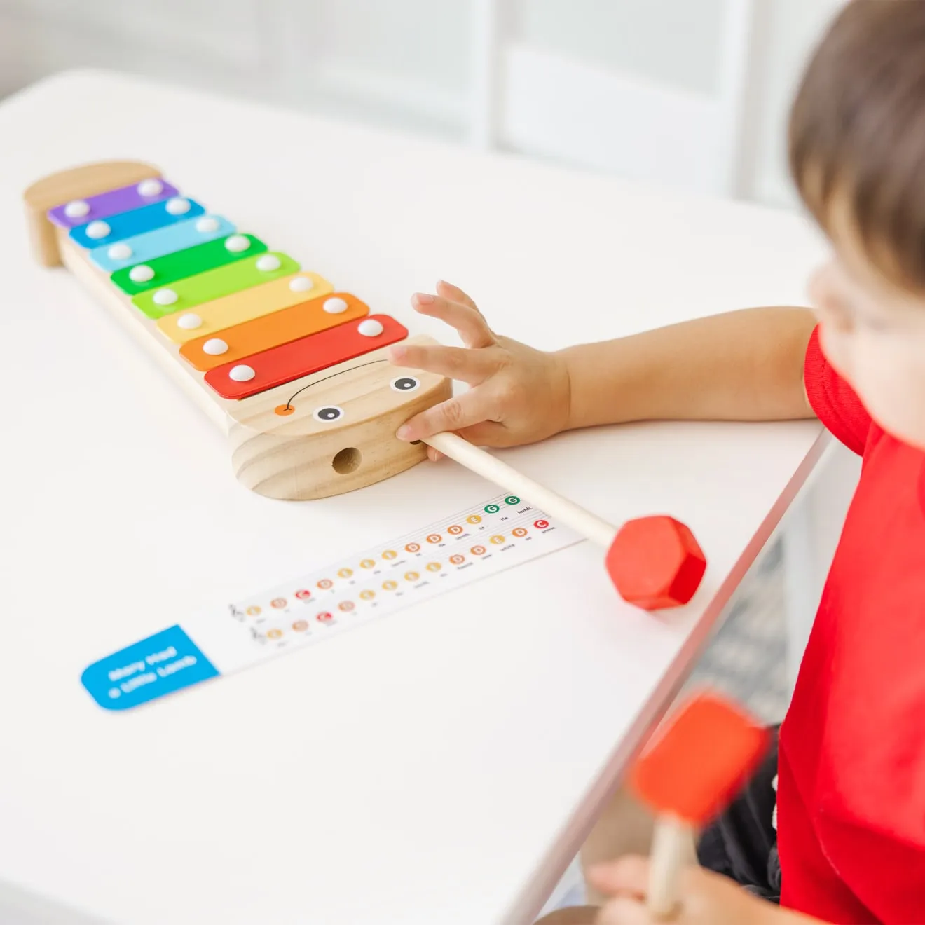 Melissa & Doug Raupe Xylophon Holz ab 3 Jahren