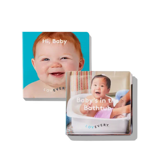 Lovevery Fühler-Set Bücherpaket Baby 2-teilig