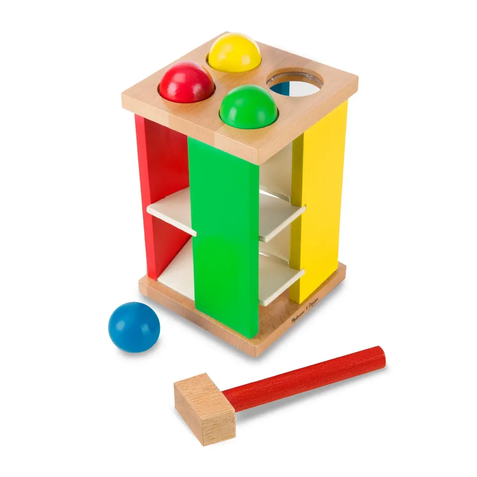Melissa & Doug Pound & Roll Tower Kugelbahn Holz