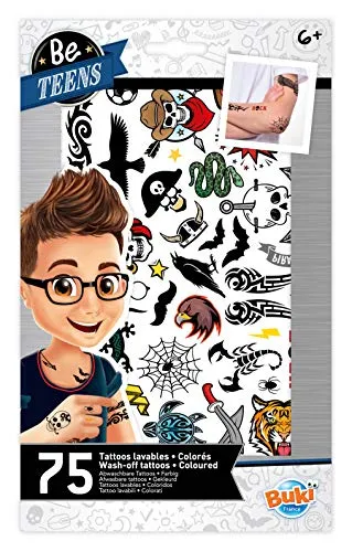Buki TA006 Tattoos 75 Stück abwaschbar