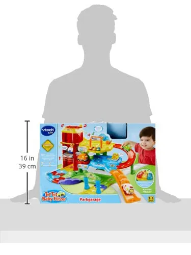 VTech Tut Tut Baby Flitzer Parkgarage 3-Etagen Garage mit Lift